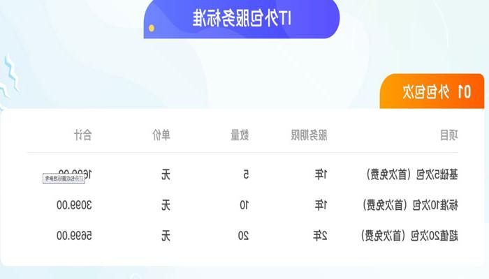 上海皇冠博彩it监控安防外包收费标准